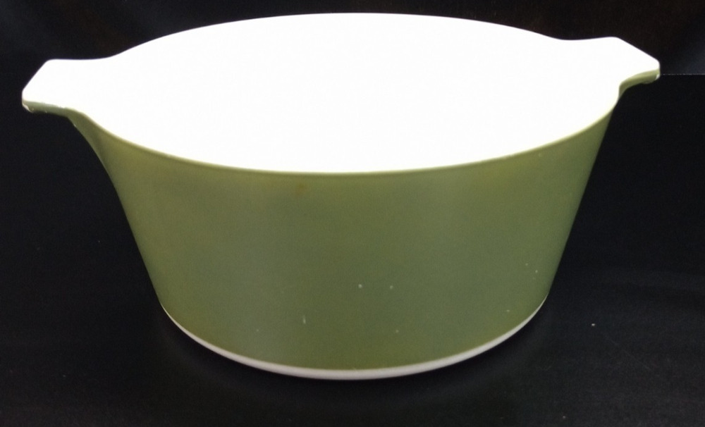 CORNING WARE Olive Green Round 1.75 Quart CASSEROLE B-1 3/4-B USA